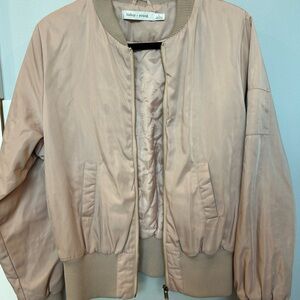 NWT Blush Bomber Jacket Bishop + Young size Large